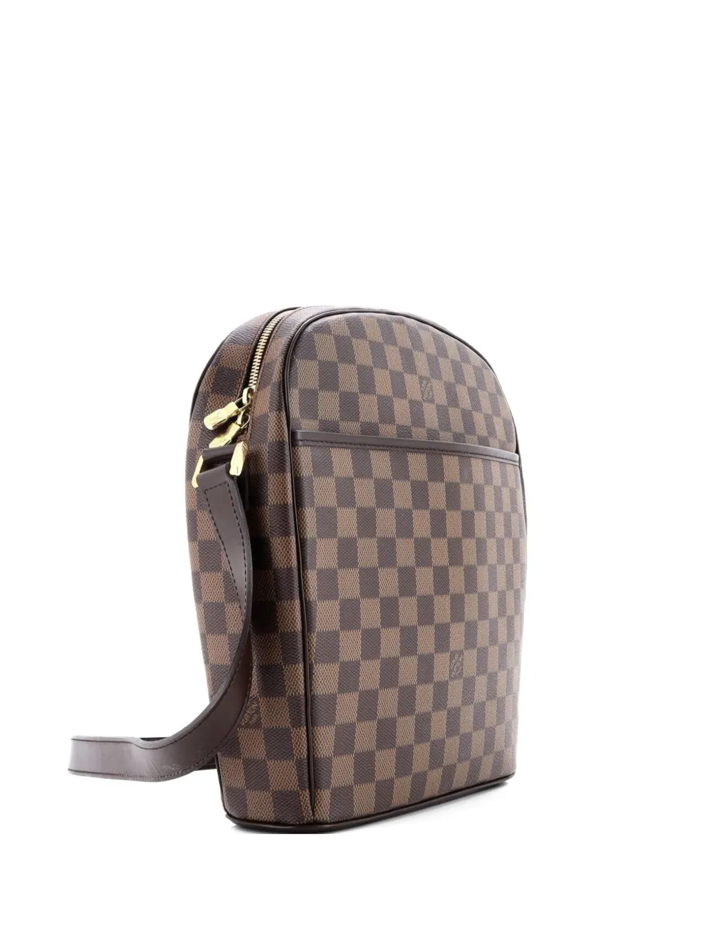 Pre-owned Louis Vuitton Ipanema Handbag Damier Gm Shoulder Bag In Brown