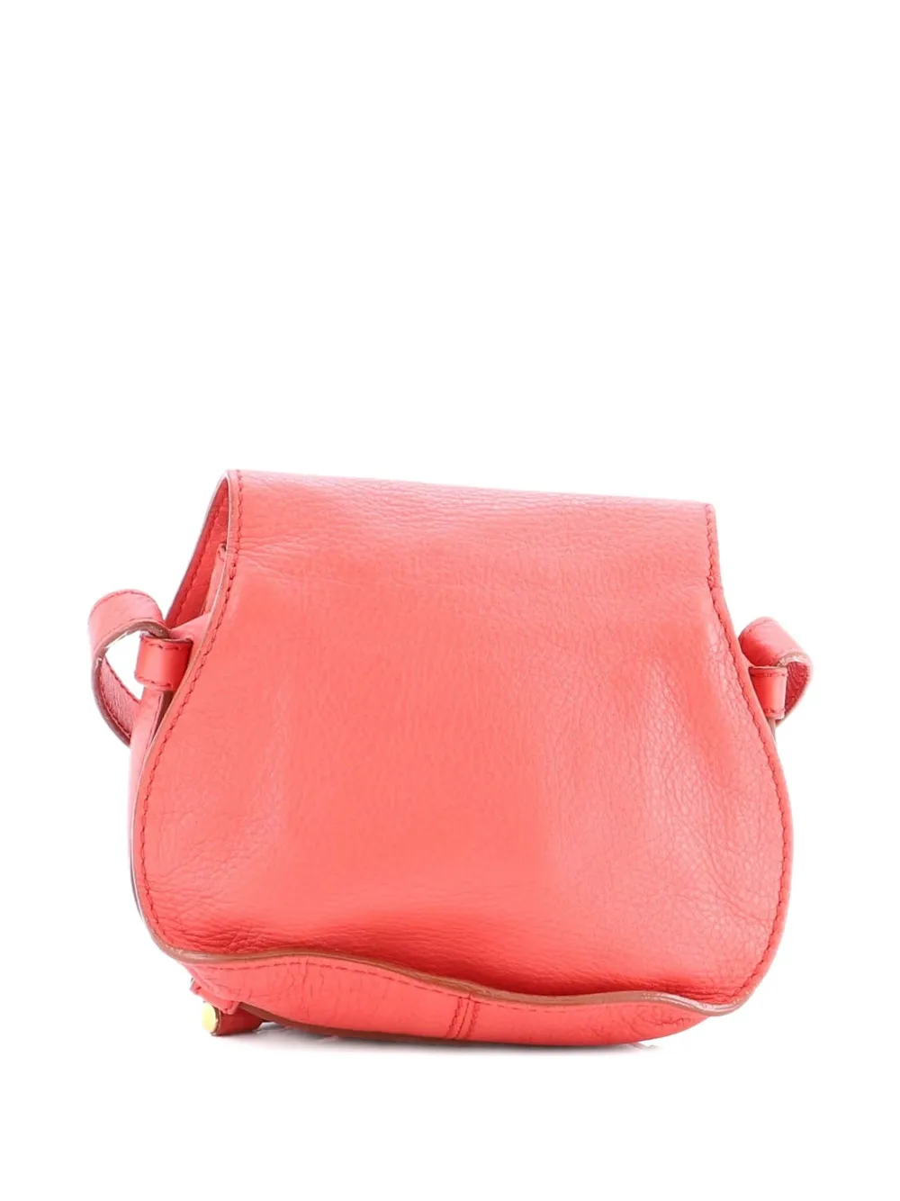 CHLOÉ Pre-owned Marcie Leather Mini Crossbody Bag In Pink