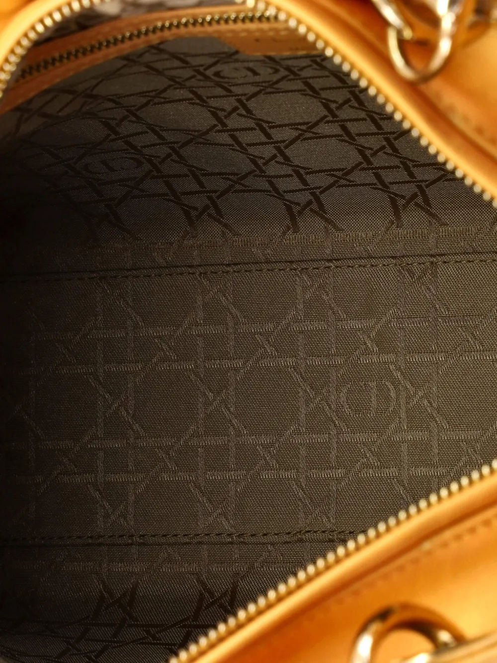 Lady Dior Bag Cannage Quilt Lambskin Large Tote Bag
