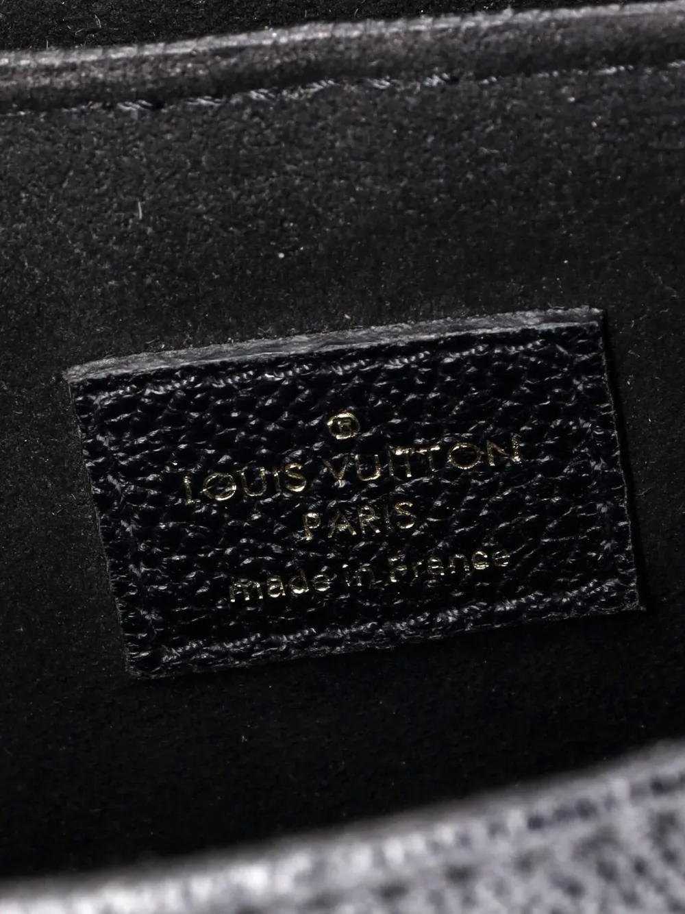 Pre-owned Louis Vuitton Tiny Monogram Empreinte Giant Backpack In Black