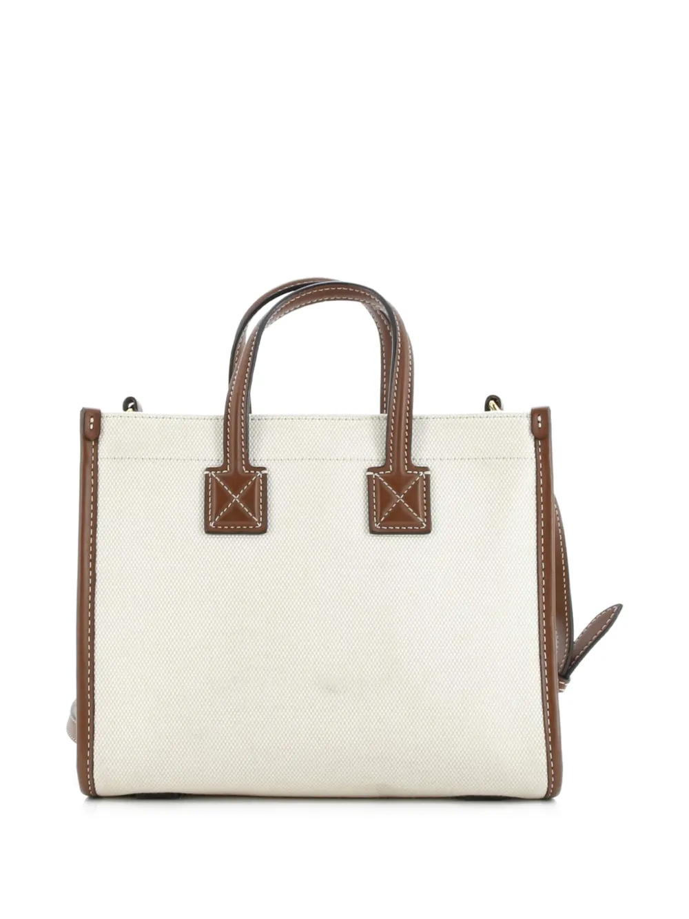 Burberry Pre-Owned Freya Shopping Tote Canvas with Leather Mini shoulder bag | Estilos de archivo | Image 2