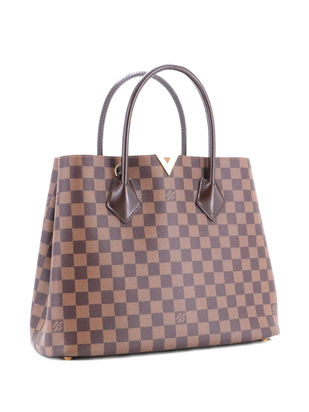 Louis Vuitton Pre-Owned Kensington Handbag Damier tote bag - Marrone