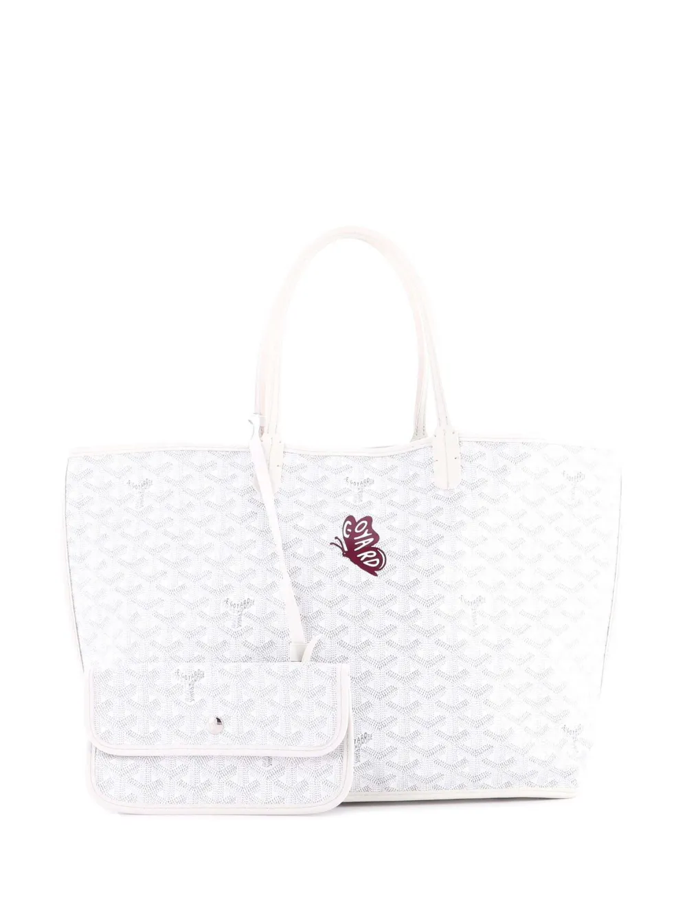 Goyard Pre-Owned Anjou Reversible Printed Coated Canvas PM tote bag | blanco | Image 1