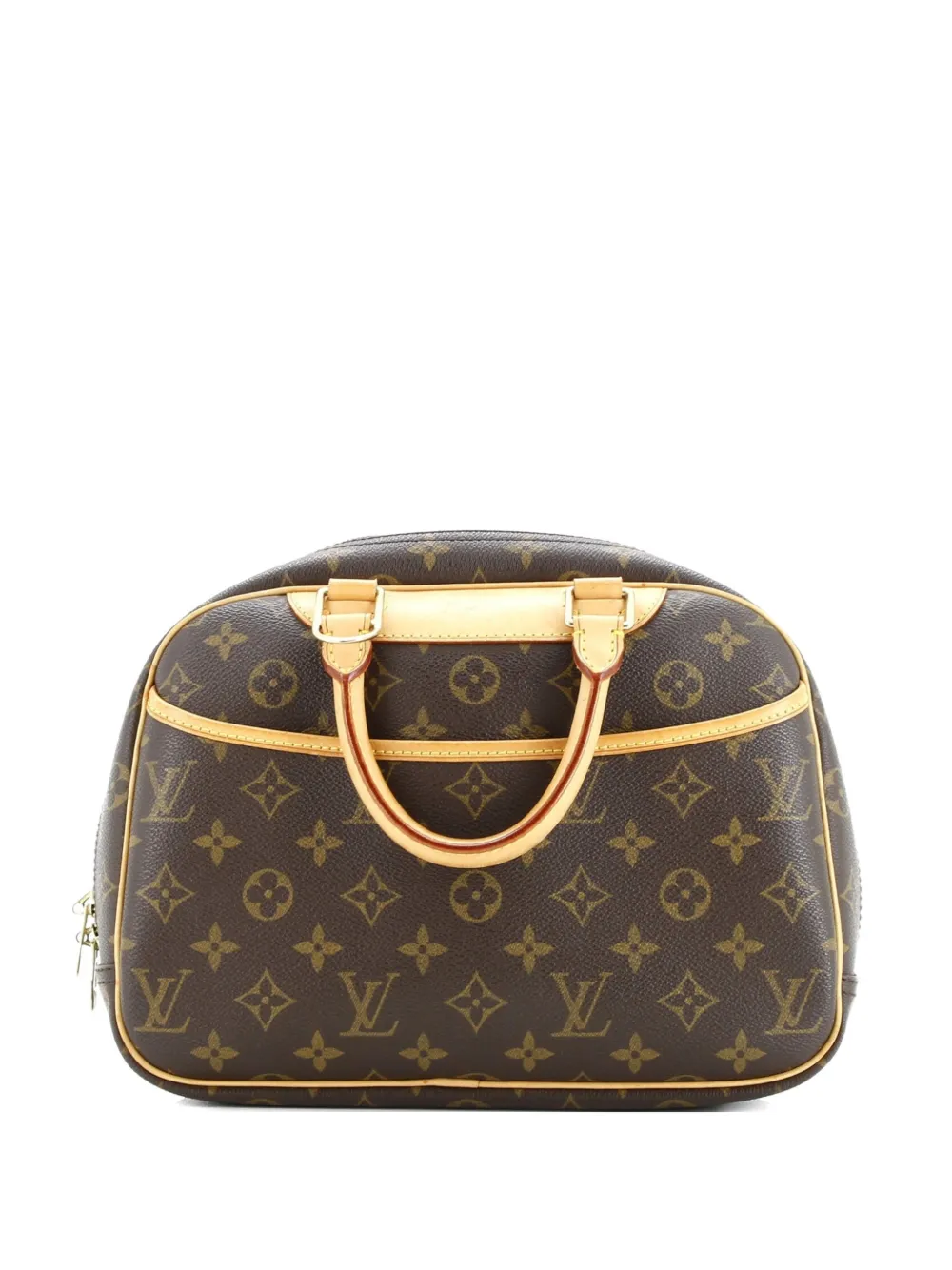 Louis Vuitton Pre-Owned Trouville Handbag Monogram Canvas satchel - Marrone