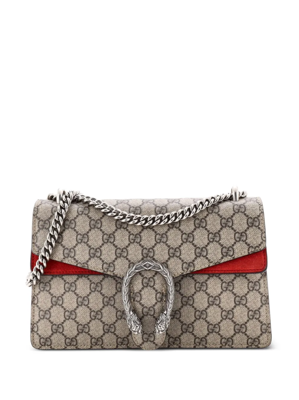 Gucci Pre-Owned Dionysus Bag GG Coated Canvas Small shoulder bag - Marrone