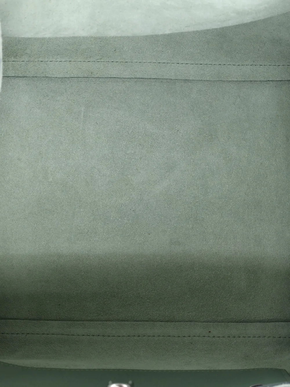 Pre-owned Celine Big Bag Smooth Calfskin Small Tote Bag In Green