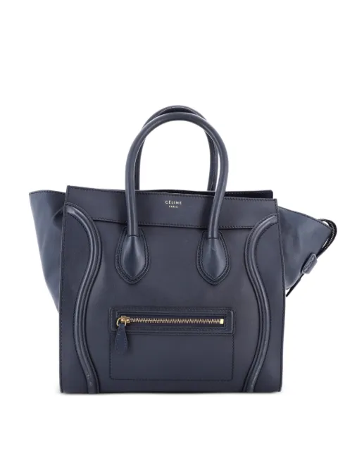 Celine Pre-Owned Luggage Bag Smooth Leather Mini tote bag