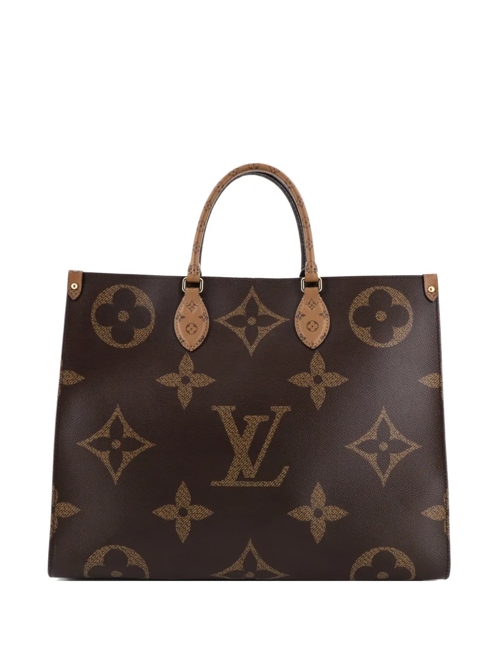 Louis Vuitton Pre-Owned OnTheGo Reverse Monogram Giant GM tote bag - Marrone