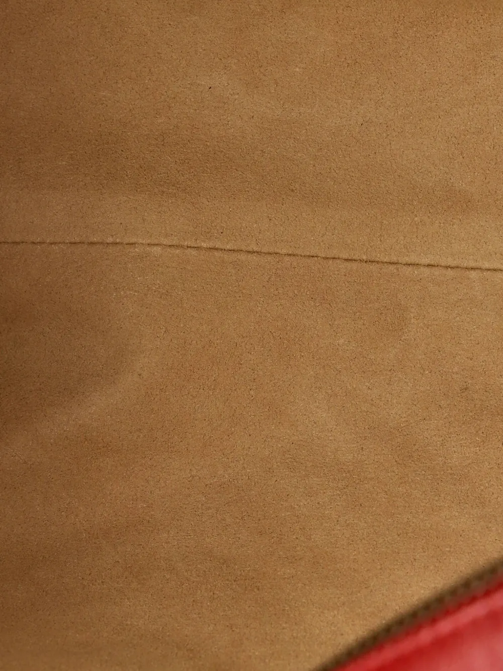 GUCCI Pre-owned Gg Marmont Zip Tote Matelasse Leather Medium Shoulder Bag In Red