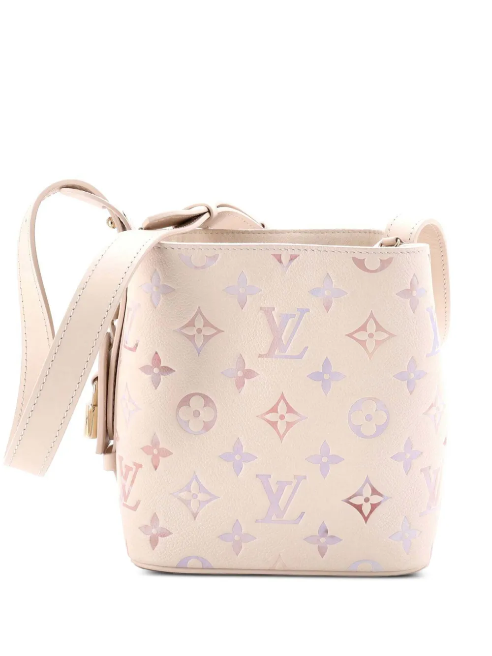 Louis Vuitton Pre-Owned All In Dream Cream Monogram Embossed Leather BB crossbody bag - Toni neutri