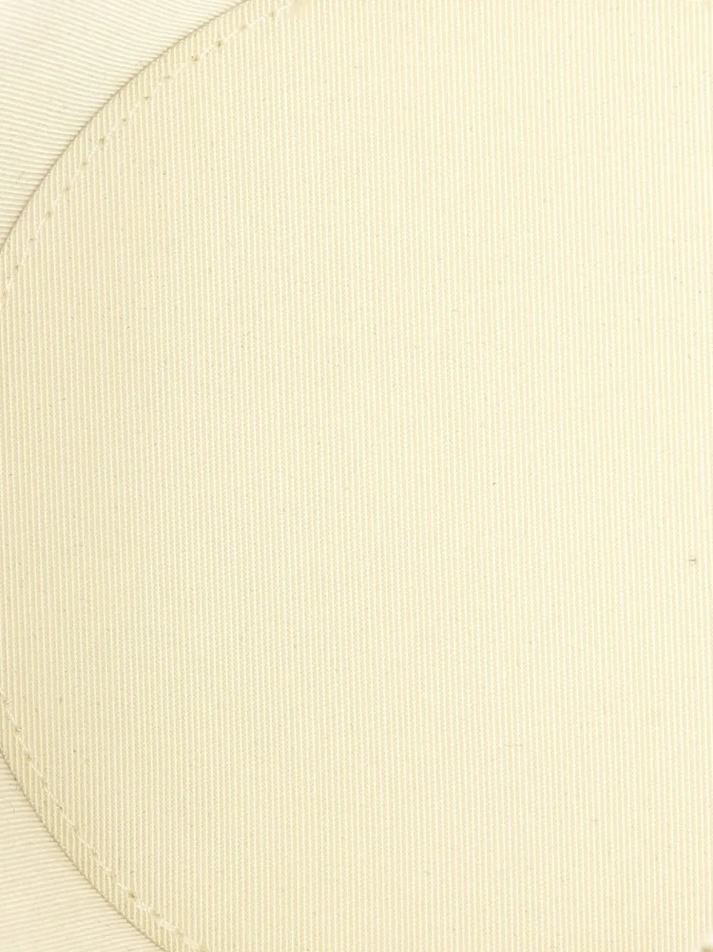 CHANEL Pre-owned Cc Round Vanity Case With Chain Quilted Lambskin Mini Clutch Bag In White