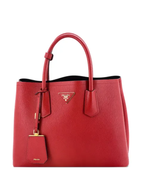 Prada Pre-Owned Cuir Double Saffiano Leather Medium tote bag