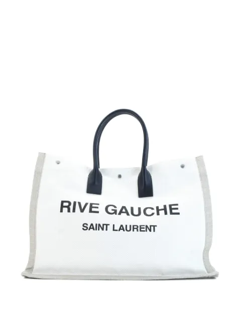 Saint Laurent Pre-Owned Rive Gauche Shopper Canvas Large tote bag