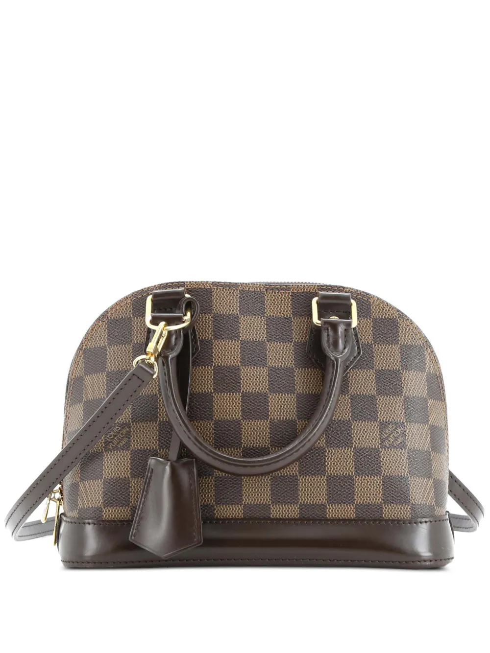 Louis Vuitton Pre-Owned Alma Handbag Damier BB shoulder bag - Marrone