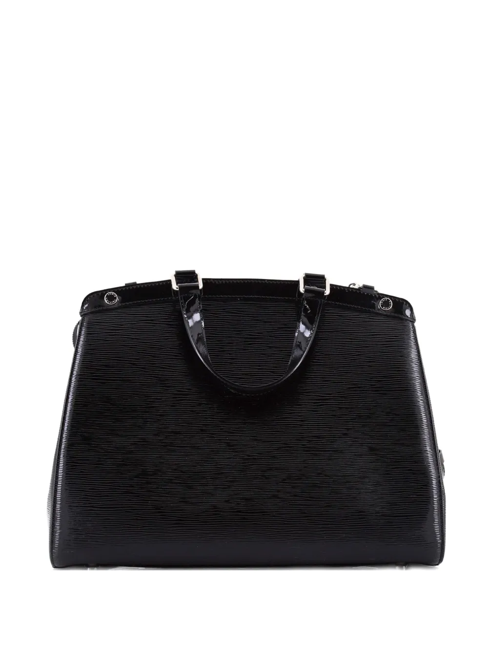 Pre-owned Louis Vuitton Brea Handbag Electric Epi Leather Gm Satchel In Black