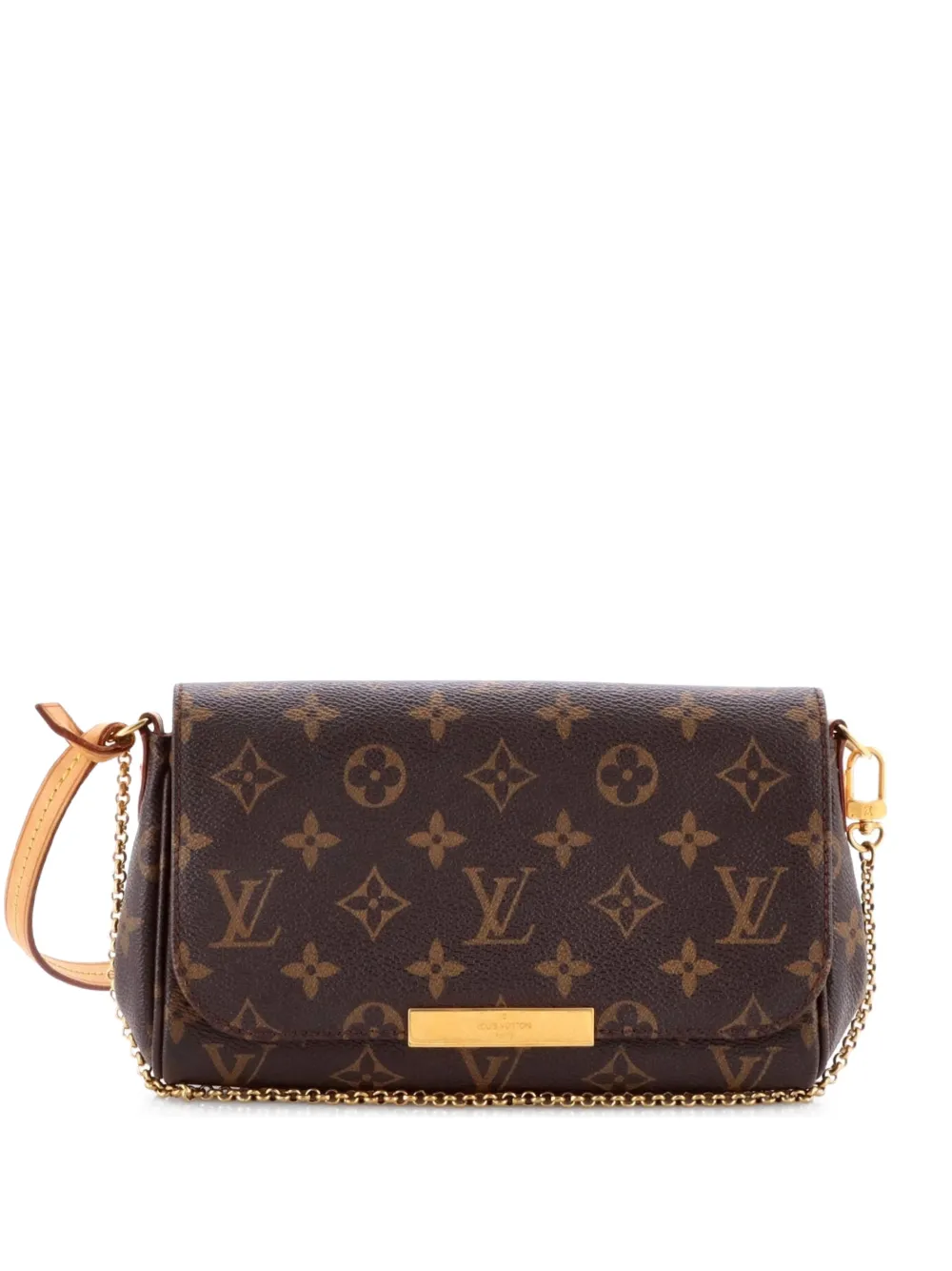 Louis Vuitton Pre-Owned Favorite Handbag Monogram Canvas PM clutch bag | marrón | Image 1