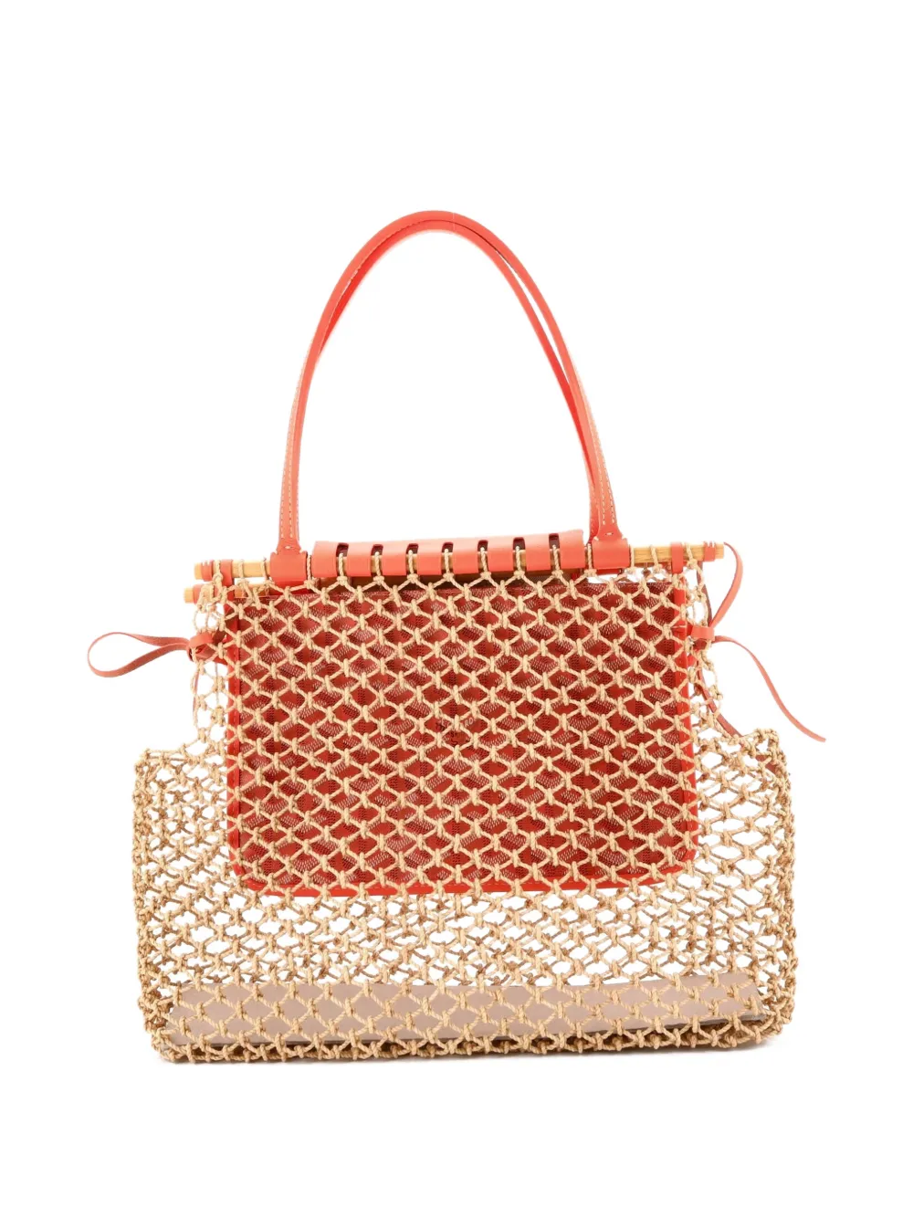 Goyard Pre-Owned Aligre Bag Raffia Net with Coated Canvas tote bag | Estilos de archivo | Image 2