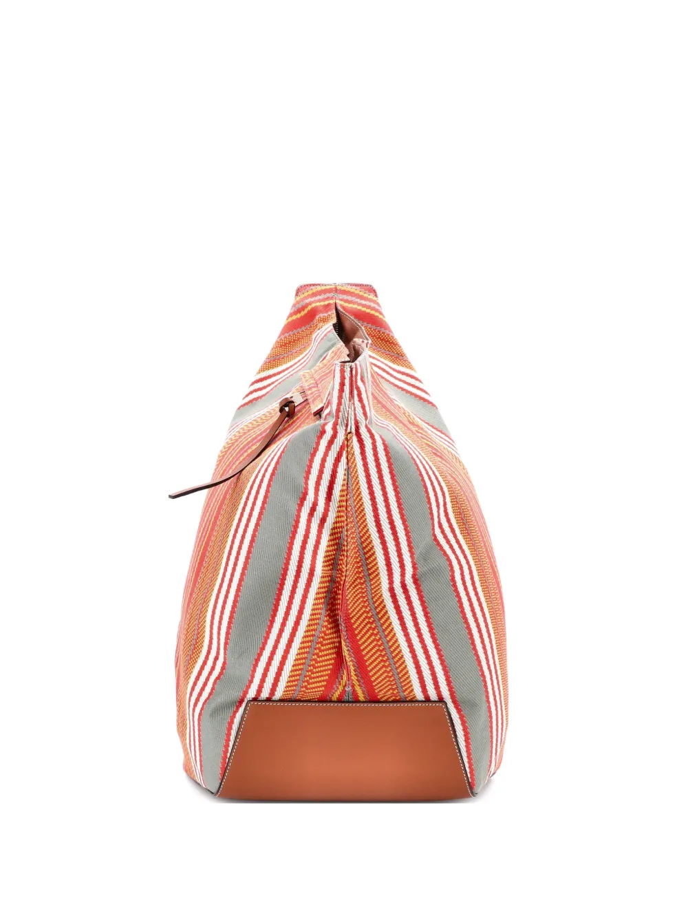 Loewe Pre-Owned Anton Striped Canvas Small backpack | marrón | Image 1