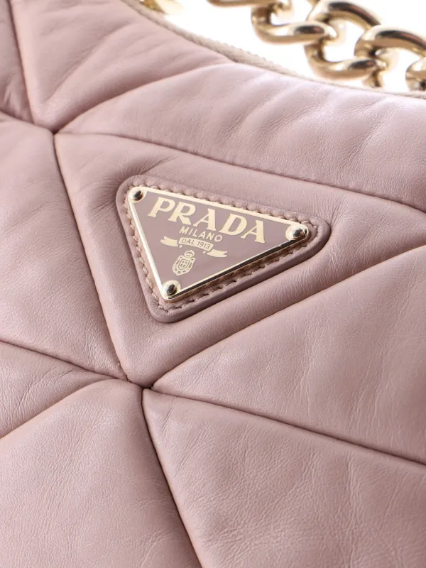 Prada Pre-Owned System Re-Edition ショルダーバッグ キルティング 