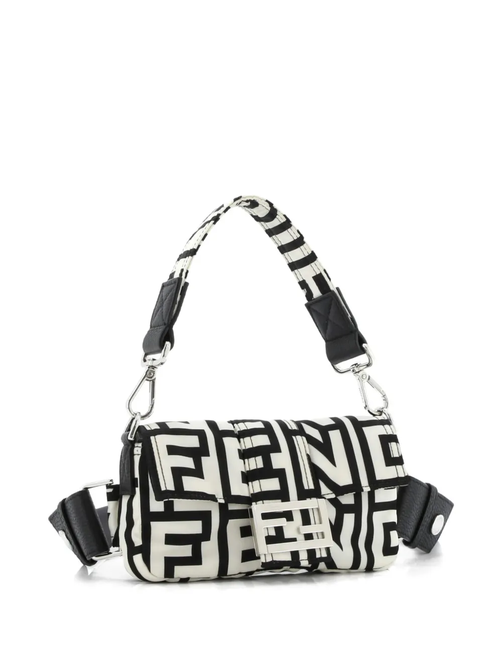 Fendi Pre-Owned x Marc Jacobs Baguette NM Bag Printed Nylon shoulder bag | Pre-Owned | Image 2