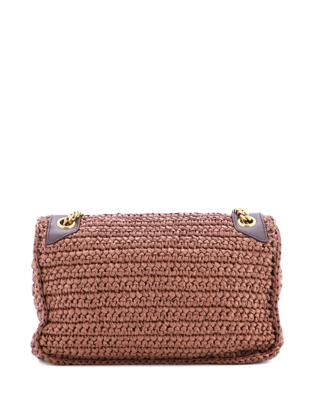 Saint Laurent Pre-Owned Niki Chain Flap Bag Raffia Medium shoulder bag | Estilos de archivo | Image 2