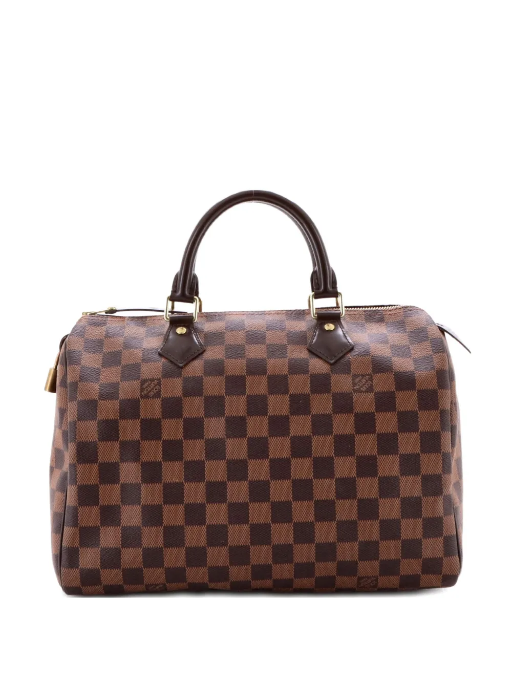 Louis Vuitton Pre-Owned Speedy Handbag Damier 30 satchel - Marrone