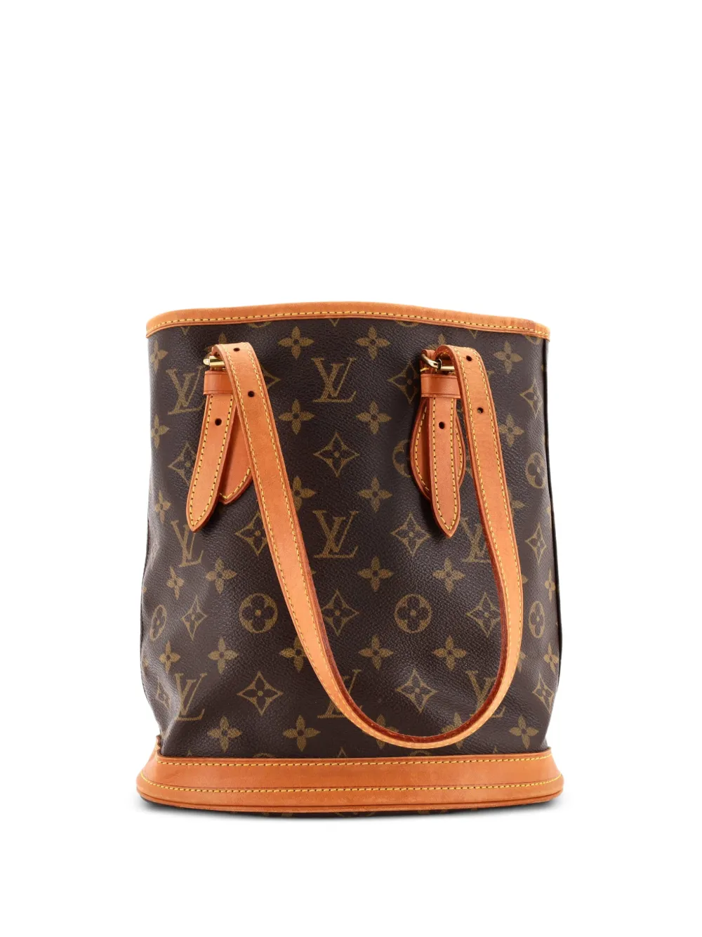 Louis Vuitton Pre-Owned Petit Monogram Canvas bucket bag - Marrone