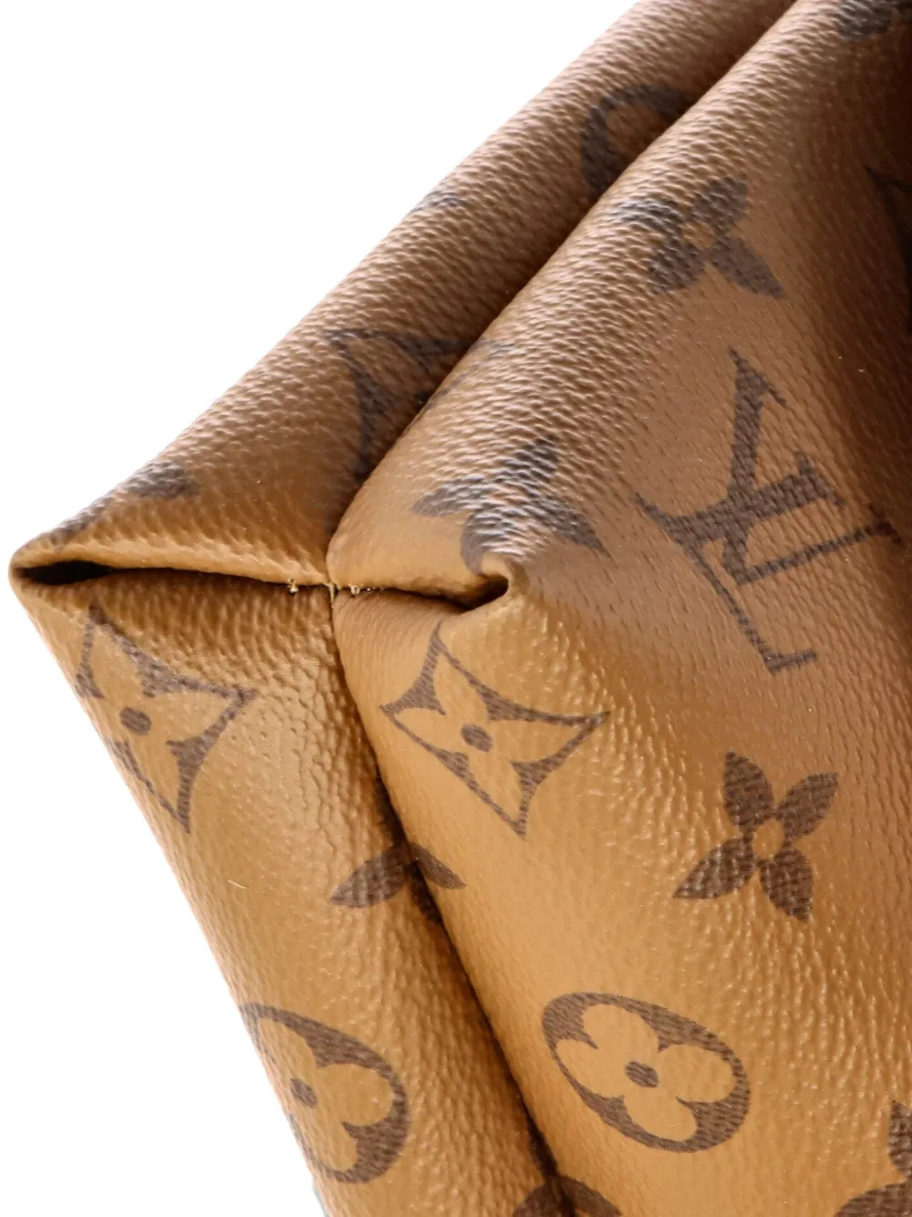 Pochette Kabuki Printed Epi Leather And Reverse Monogram Canvas Clutch Bag