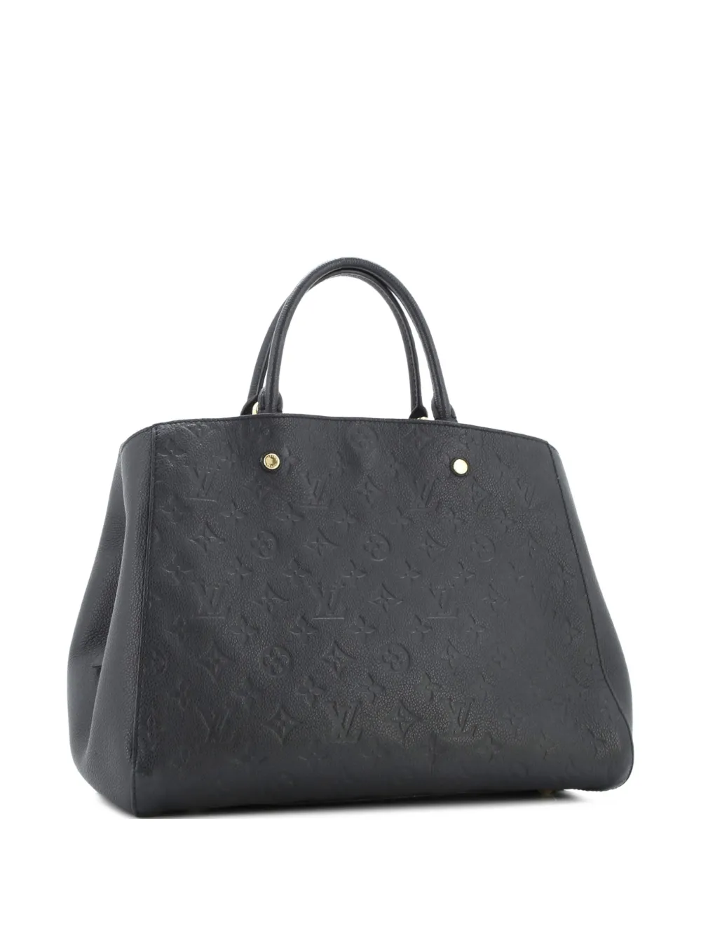 Louis Vuitton Pre-Owned Montaigne Handbag Monogram Empreinte Leather GM tote bag - Nero