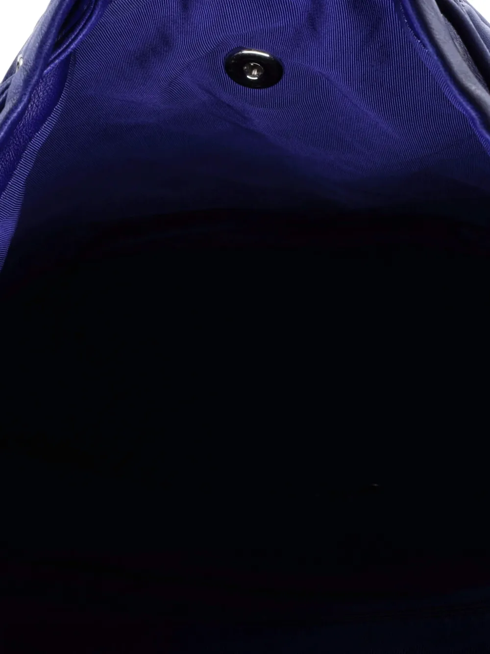 Pre-owned Chanel Urban Spirit Quilted Lambskin Large Backpack In Blue