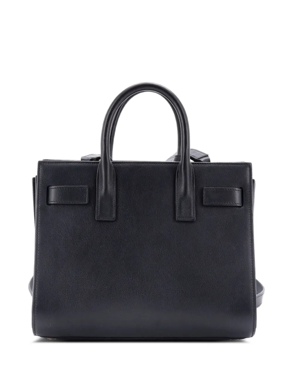 Pre-owned Saint Laurent Sac De Jour Nm Bag Leather Nano Tote Bag In Blue