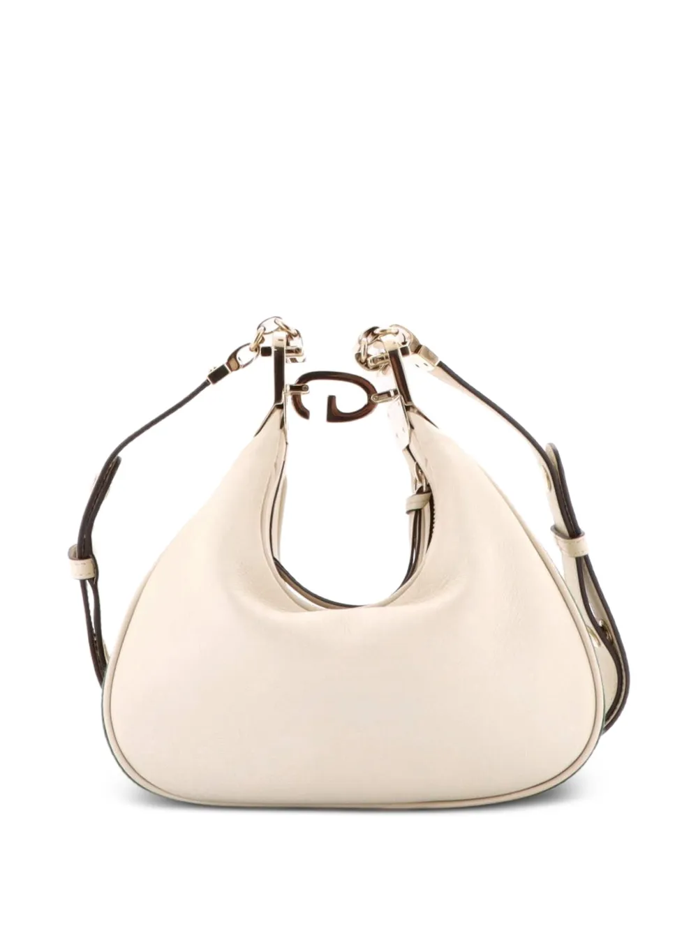 Gucci Pre-Owned Attache Shoulder Bag Leather Small crossbody bag - Bianco