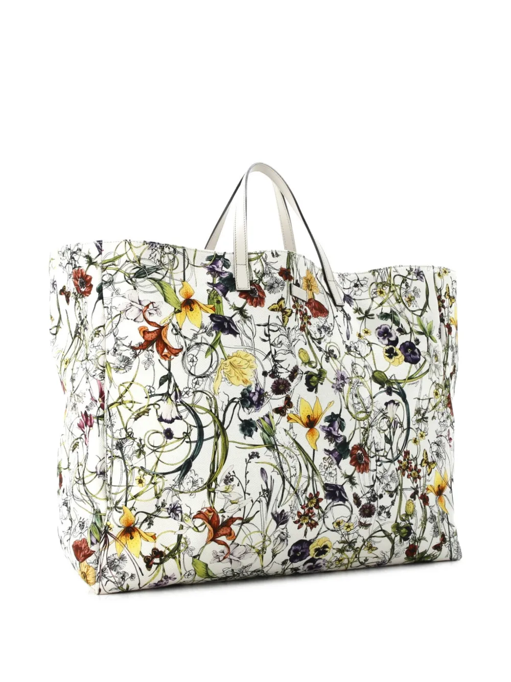 Gucci Pre-Owned Open Flora Canvas Large tote bag | Estilos de archivo | Image 2