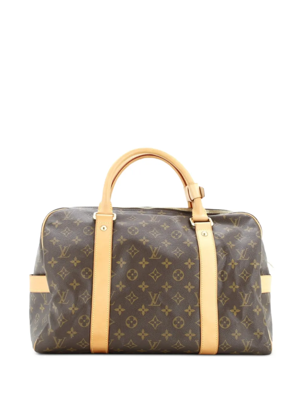 Louis Vuitton Pre-Owned Carryall Handbag Monogram Canvas satchel | Brown | Image 1