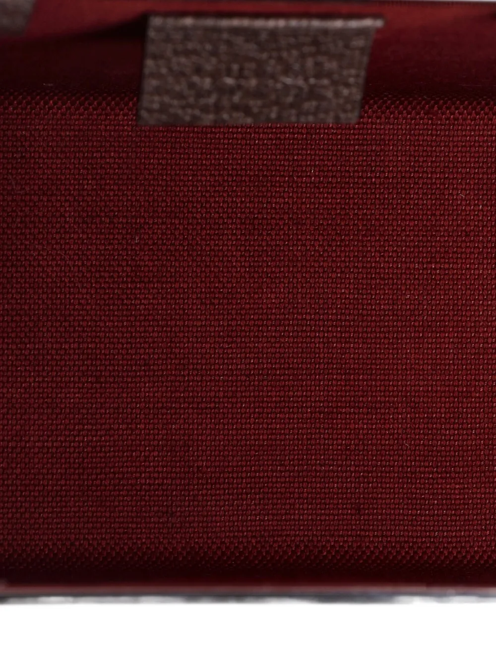 Pre-owned Gucci Bamboo Globe-trotter Vanity Case Gg Coated Canvas Satchel In Brown