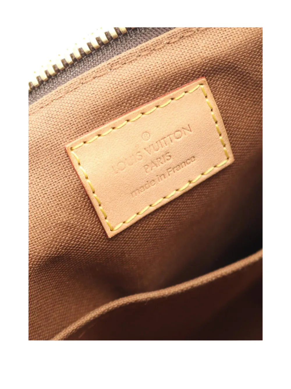 Pre-owned Louis Vuitton 2012 Monogram Palermo Pm Satchel In Brown