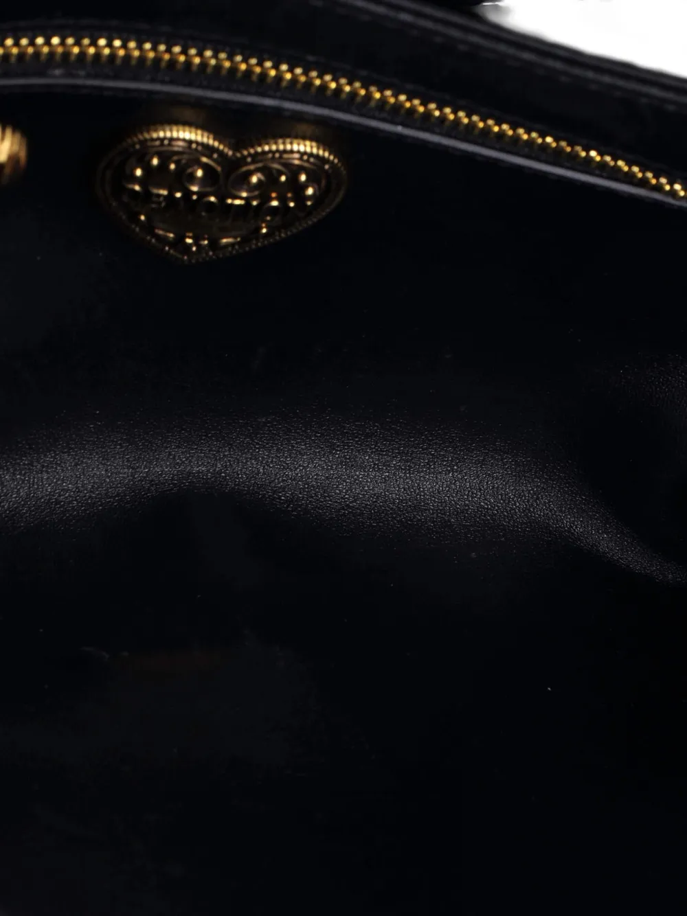 DOLCE & GABBANA Pre-owned Devotion Full Flap Quilted Leather Medium Shoulder Bag In Black