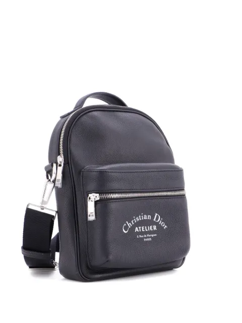 Christian Dior Pre-Owned Rider Leather Mini backpack