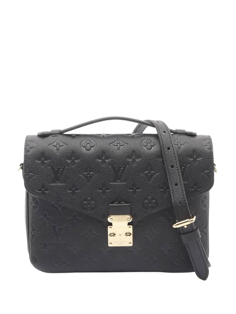 Louis Vuitton Pre-Owned 2020 Monogram Empreinte Pochette Metis satchel - Nero