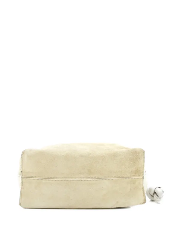 Loewe Pre-Owned フラメンコ ノット バッグ スエード スモール