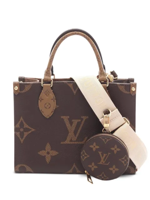Louis Vuitton Pre-Owned 2021-2025 Monogram Reverse Giant OnTheGo PM handbag