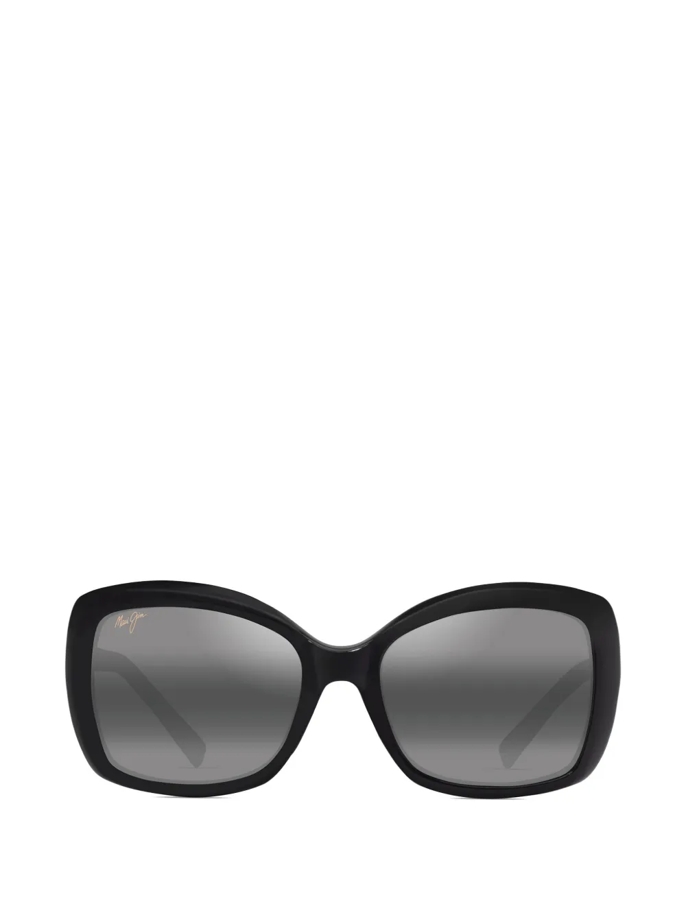 Maui Jim Orchid square oversized frame sunglasses - Nero