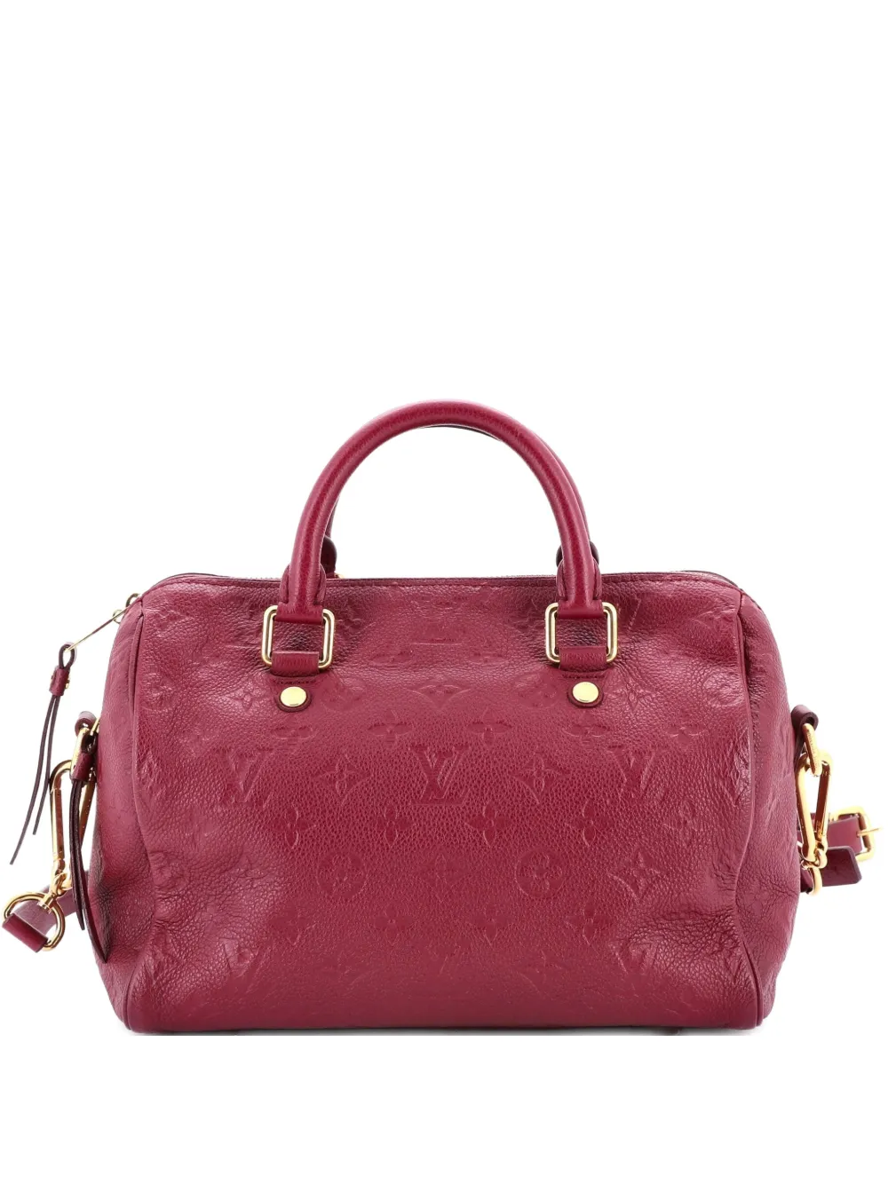 Louis Vuitton Pre-Owned Speedy Bandouliere Bag Monogram Empreinte Leather 25 shoulder bag - Viola