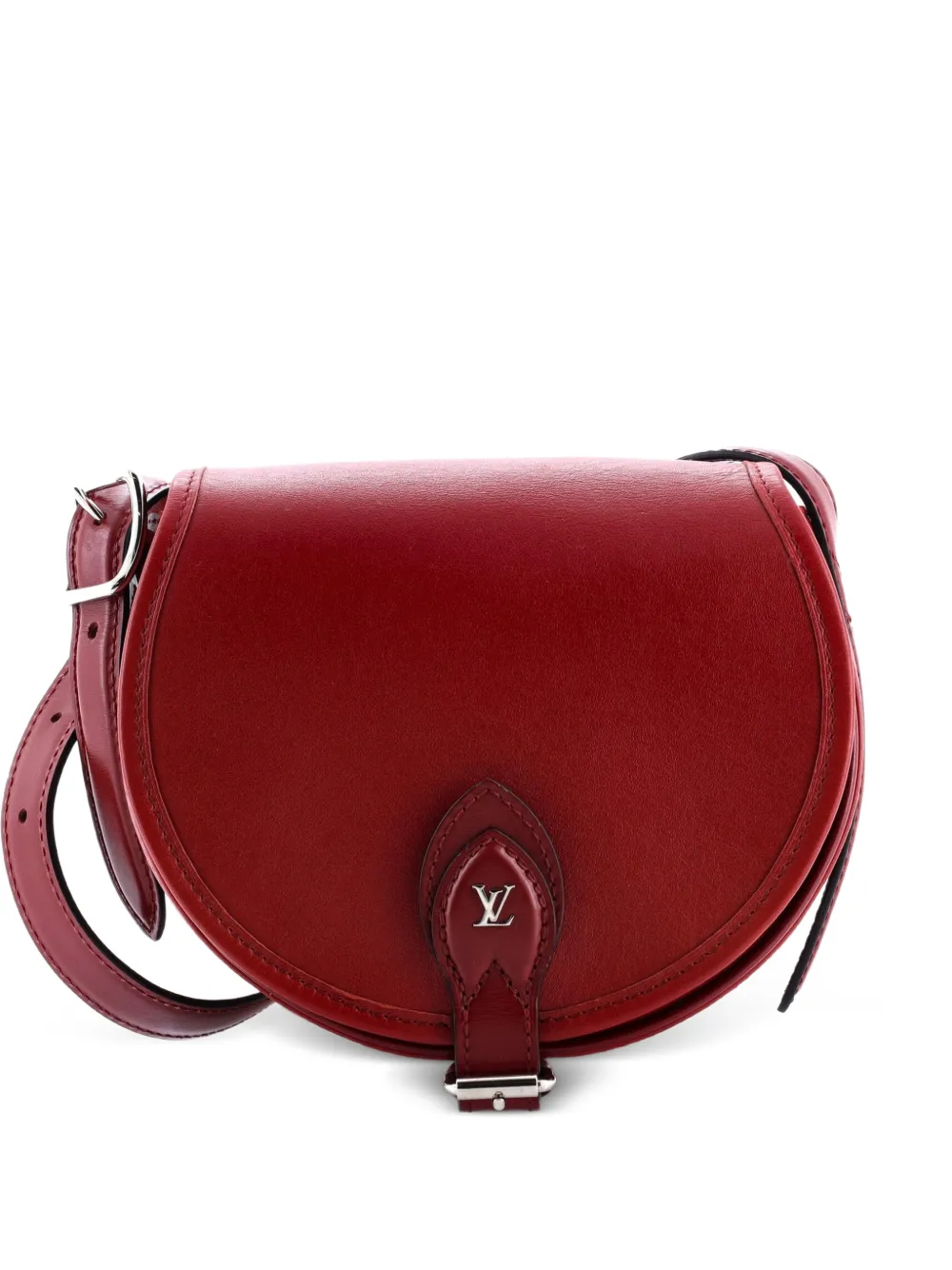 Louis Vuitton Pre-Owned Tambourin NM Handbag Leather crossbody bag - Rosso