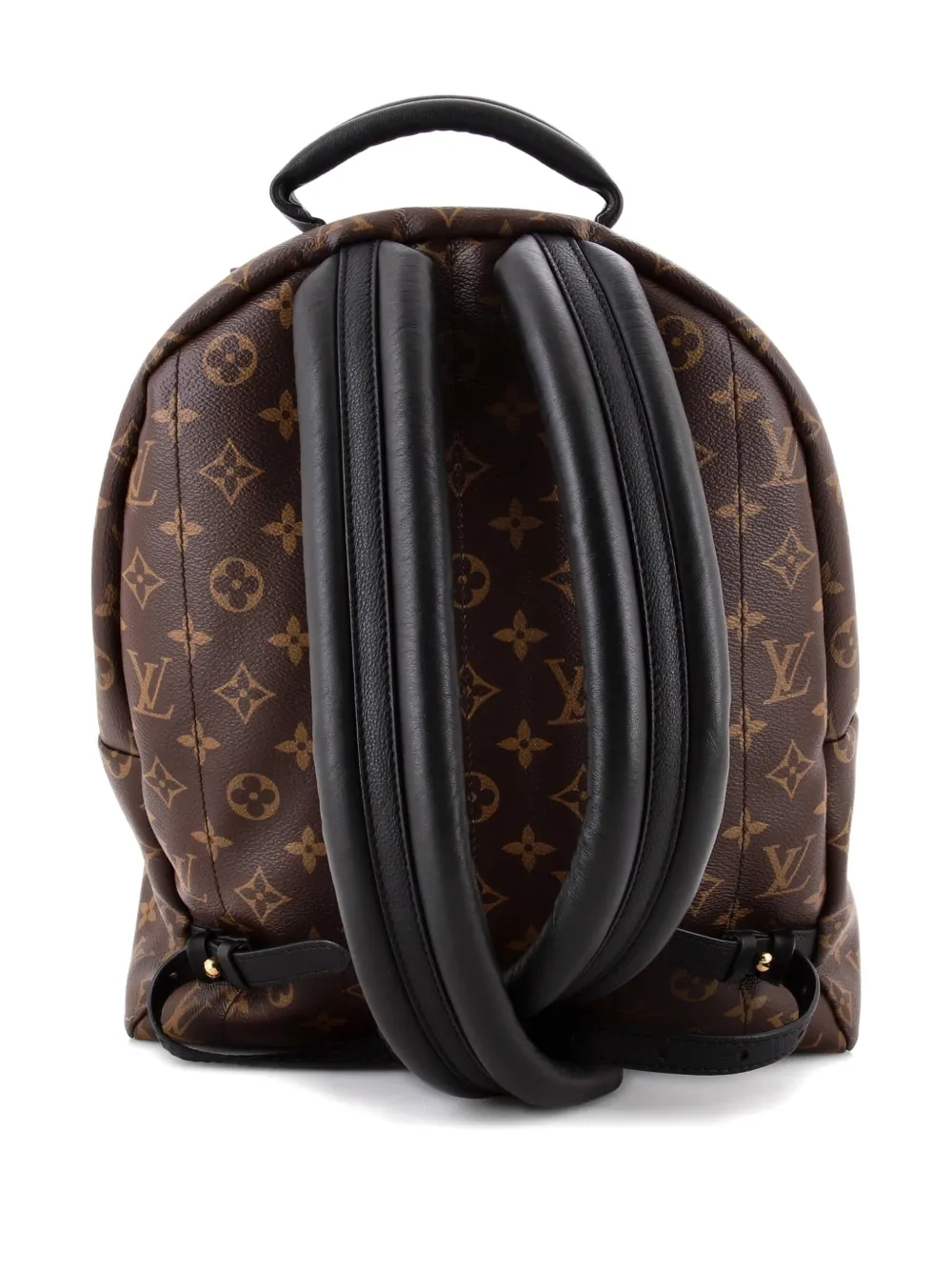 Pre-owned Louis Vuitton Palm Springs Monogram Canvas Mm Backpack In Brown