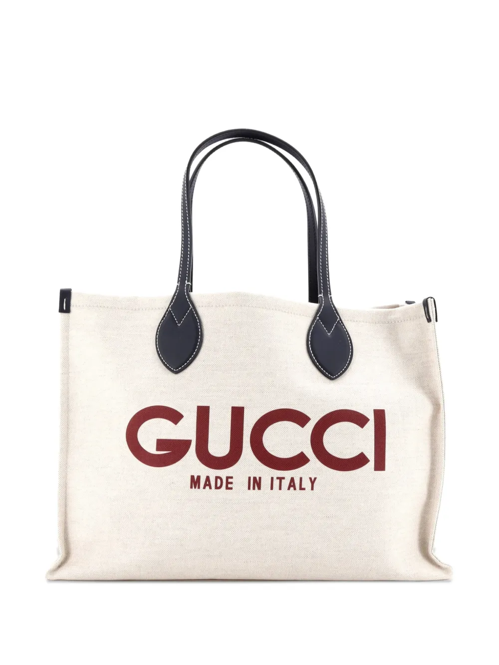 Gucci Pre-Owned Logo Shopper Printed Canvas Medium tote bag | Pre-Owned | Image 2