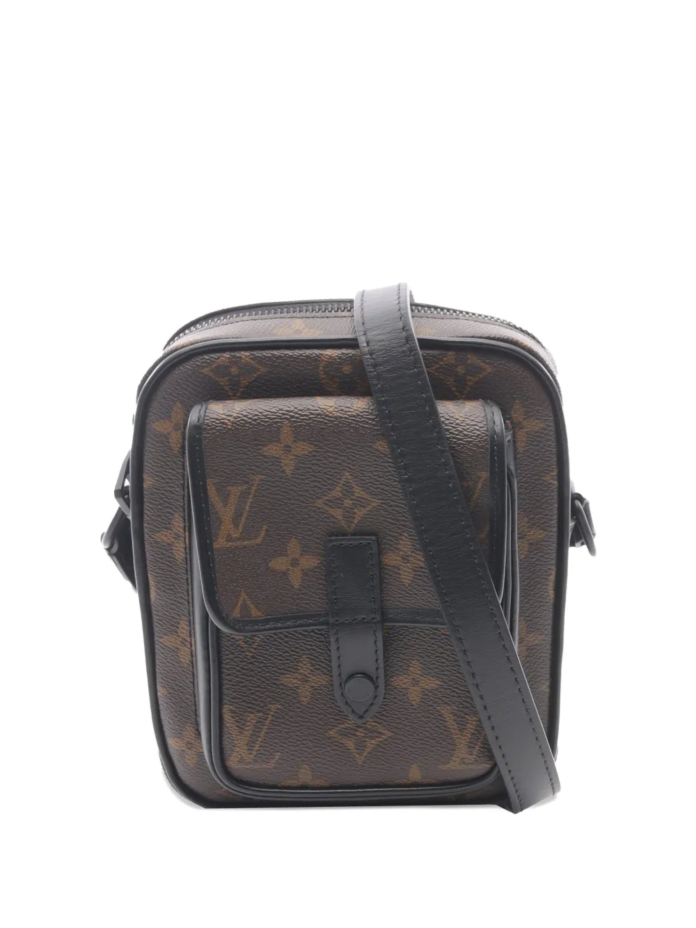 Louis Vuitton Pre-Owned 2010-2025 Monogram Macassar Christopher Wearable crossbody bag - Marrone
