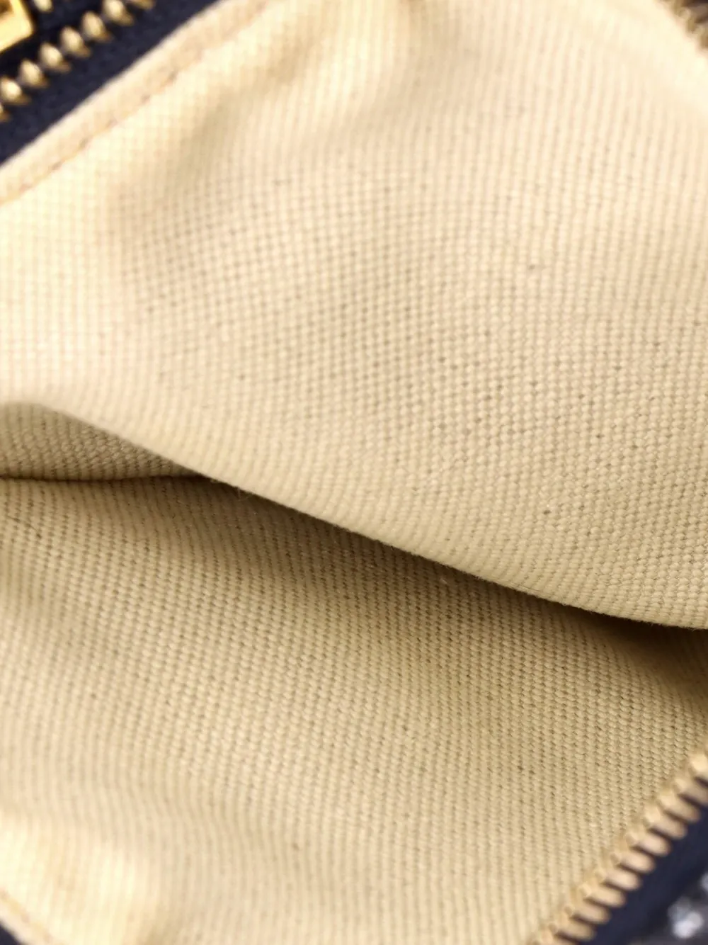 Pre-owned Dior Saddle Triple Zip Pouch Oblique Canvas Crossbody Bag In Blue