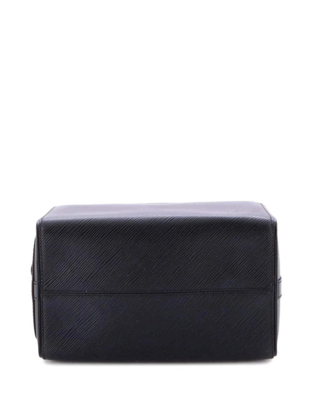 LOUIS VUITTON Pre-owned Speedy Bandouliere Bag Epi Leather 25 Satchel In Black