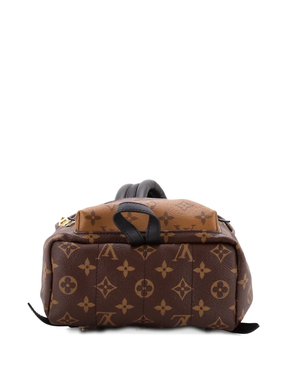LOUIS VUITTON Pre-owned Palm Springs Reverse Monogram Canvas Pm Backpack In Brown